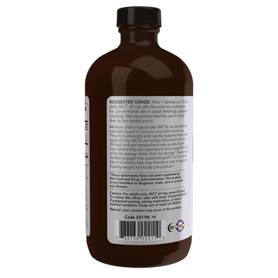 MCT Oil 16 fl oz Curated Wellness