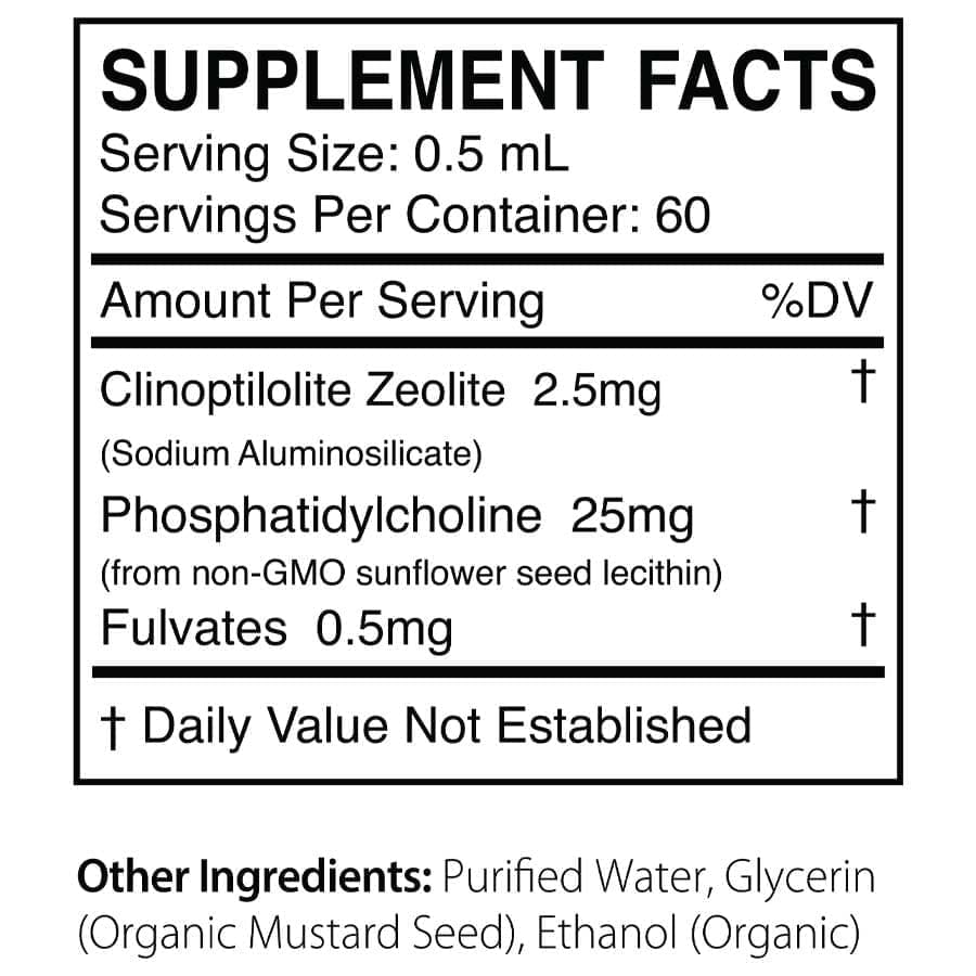 CytoDetox® Liposomal Zeolite Clinoptilolite with Fulvates