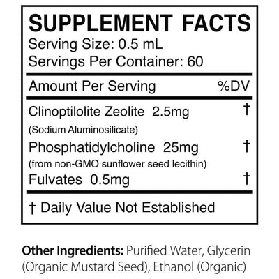 CytoDetox® Liposomal Zeolite Clinoptilolite with Fulvates