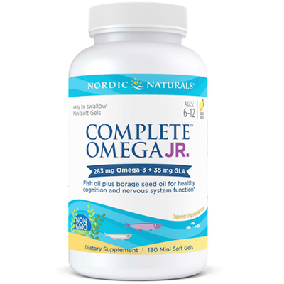 Complete Omega Junior 180 mini sftgels Curated Wellness