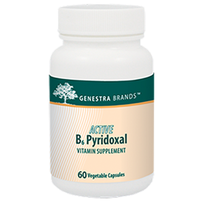 Active B6 Pyridoxal 60 vcaps Curated Wellness