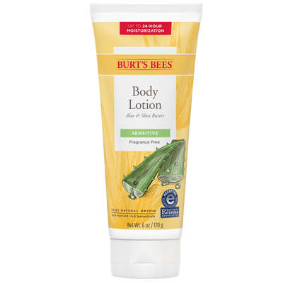 Body Lotion Sensitive Aloe & Shea  Curated Wellness