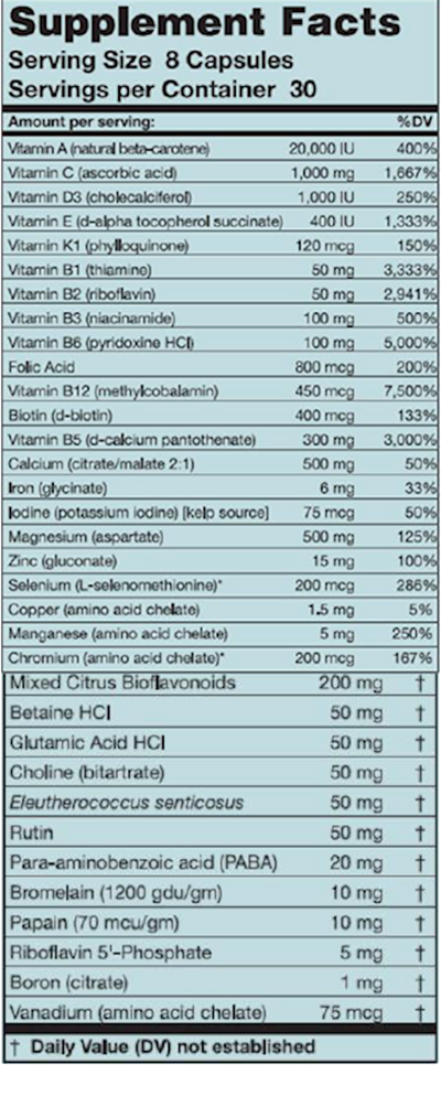 Maxxum 2 240 caps Curated Wellness