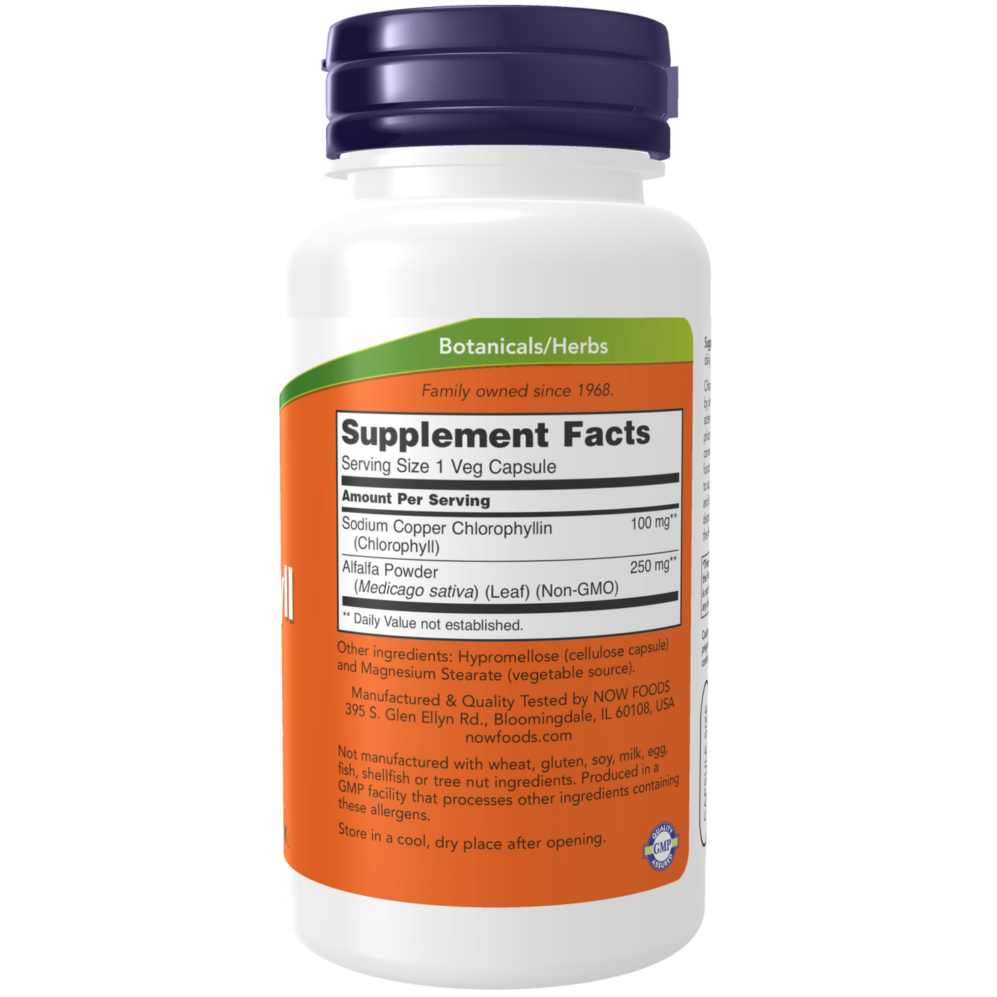 Chlorophyll 100 mg  Curated Wellness