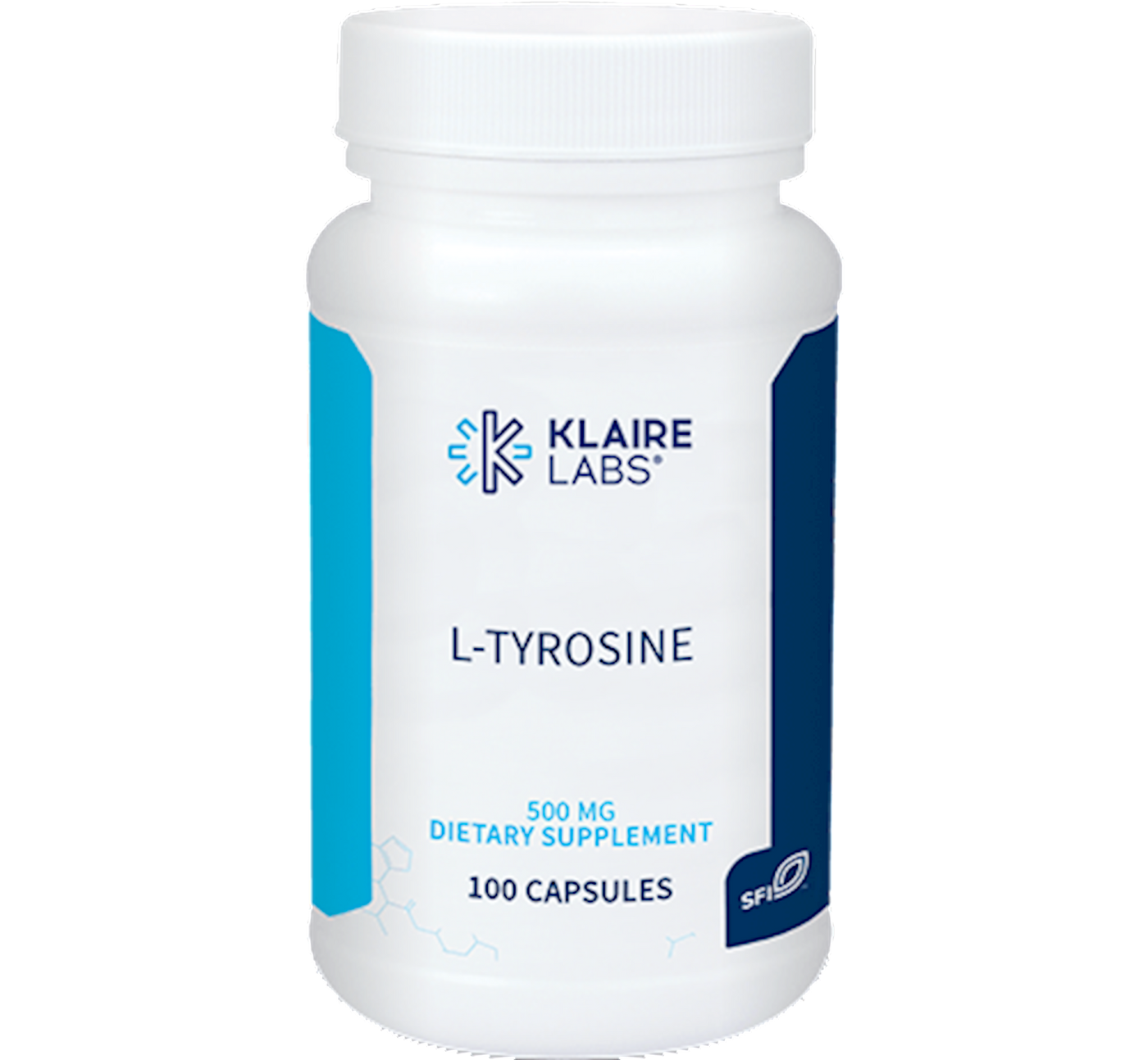 L-Tyrosine 500 mg 100 caps Curated Wellness