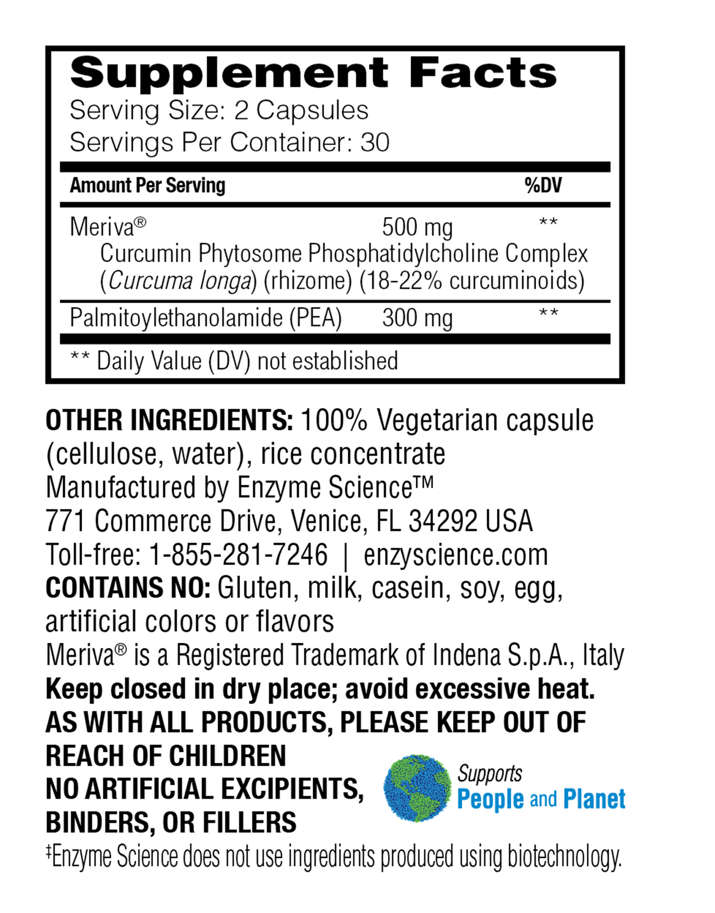 (PEA)+ With Meriva® Curcumin