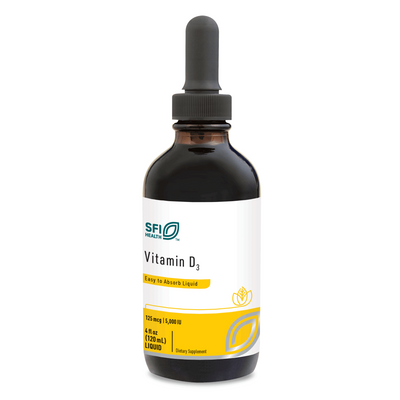 Vitamin D3 Liquid (5,000 IU) 4 fl oz Curated Wellness