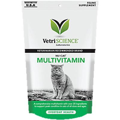 NuCat MultiVitamin 30 chew tabs Curated Wellness