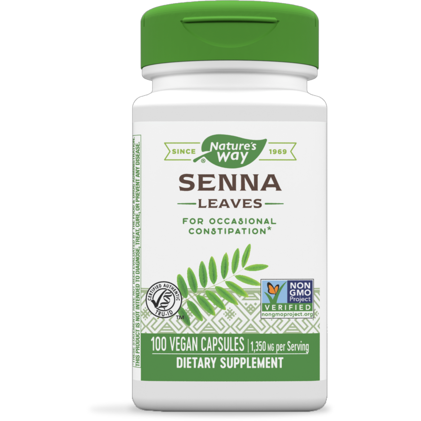 Senna Leaf 100 vcaps Curated Wellness