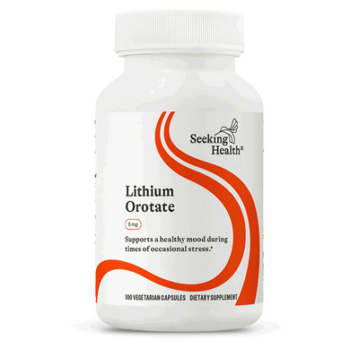 Lithium Orotate 5 mg  Curated Wellness