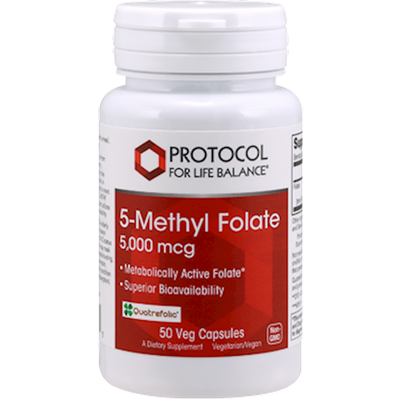 5 Methyl Folate 5,000 mcg  Curated Wellness