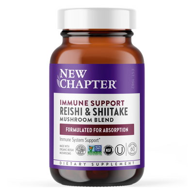 Immune Support Reishi & Shitake 60 caps Curated Wellness