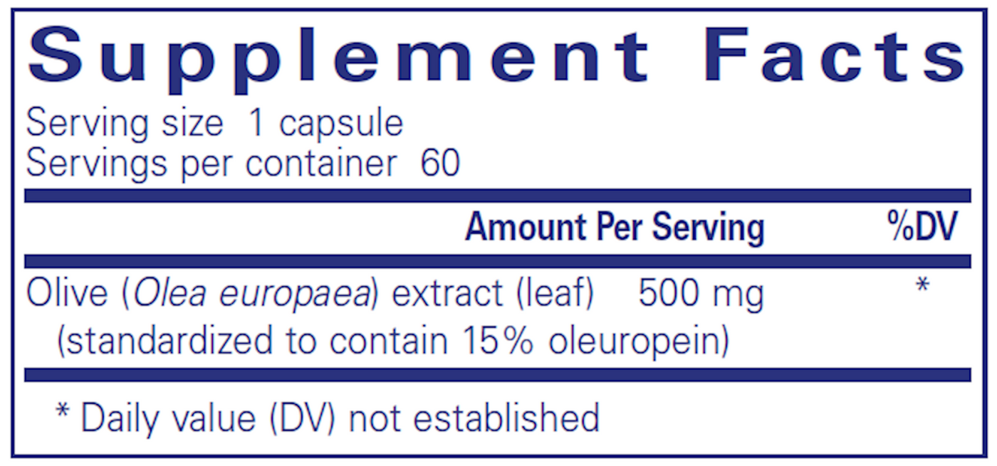 Olive Leaf extract  Curated Wellness