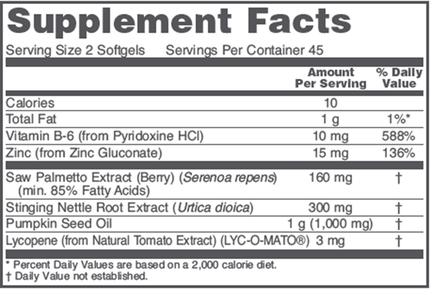 Ortho Prostate 90 gels Curated Wellness