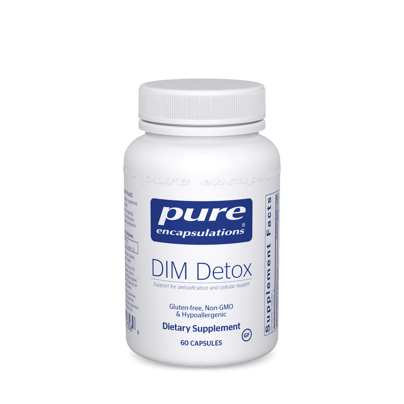 DIM Detox 60 vcaps Curated Wellness