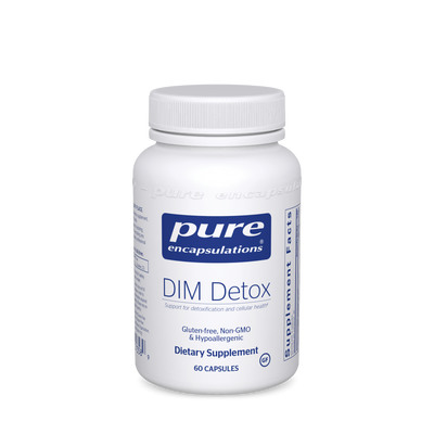 DIM Detox 60 vcaps Curated Wellness
