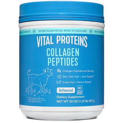 Collagen Peptides Unflavored  Curated Wellness