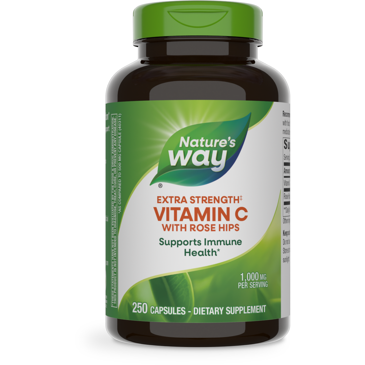 Vitamin C-1000 with Rose Hips  Curated Wellness