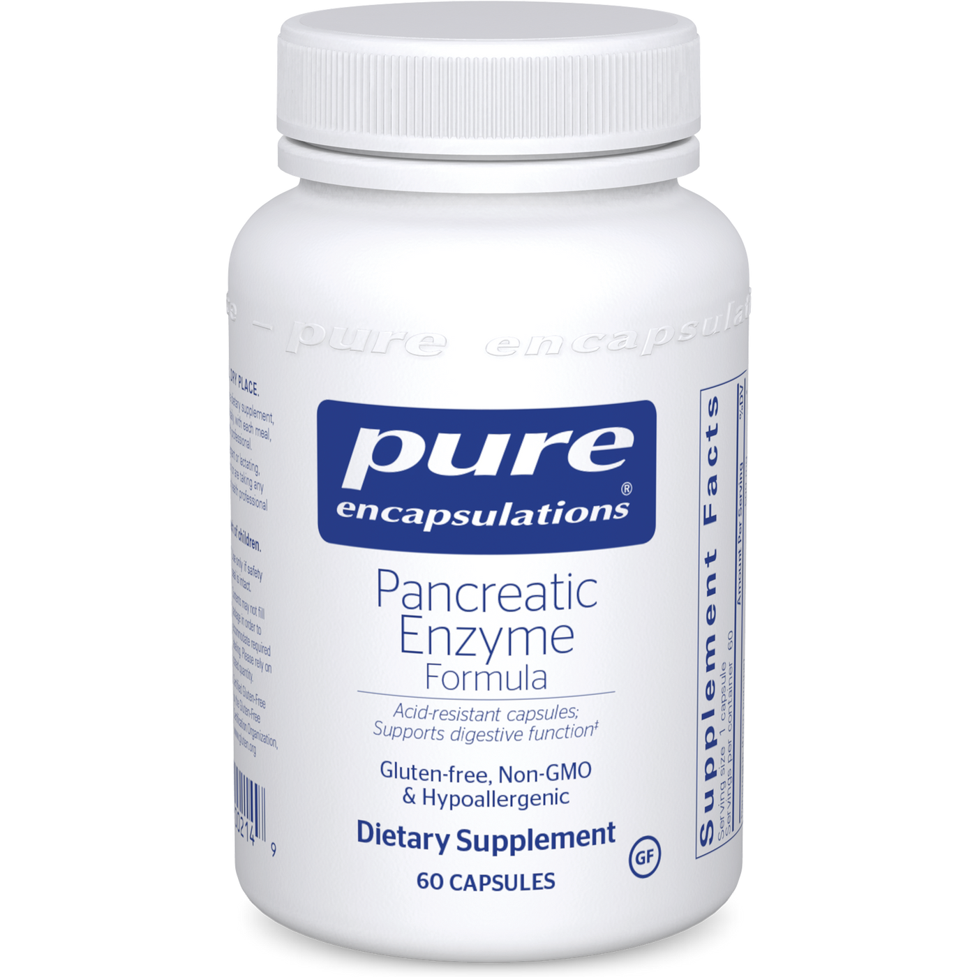 Pancreatic Enzyme Formula 60 vcaps Curated Wellness