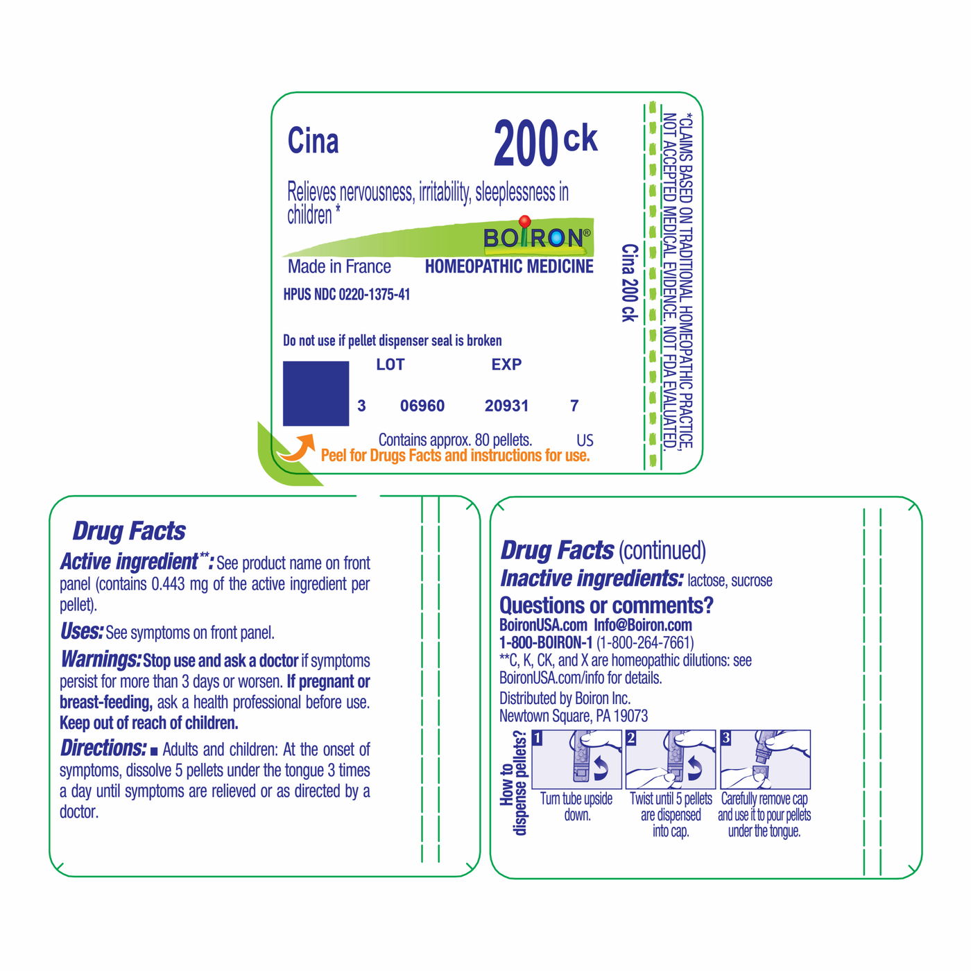 Cina 200CK 80 plts Curated Wellness