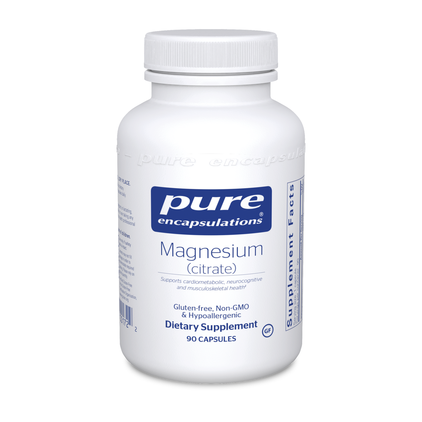 Magnesium (citrate) 150 mg 90 vcaps Curated Wellness
