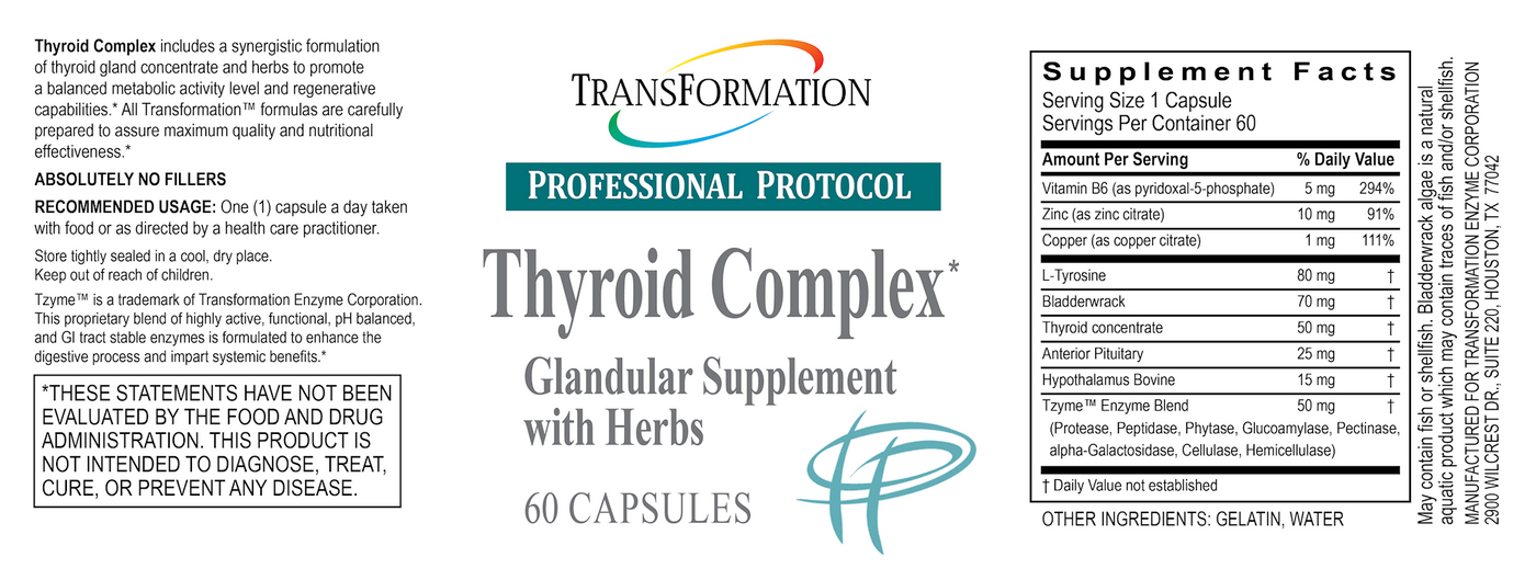 Thyroid Complex*  Curated Wellness