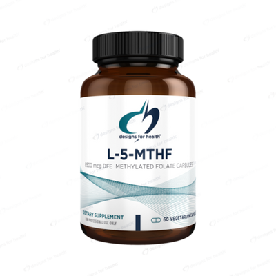 L-5-MTHF 8500 mcg 60 vcaps Curated Wellness