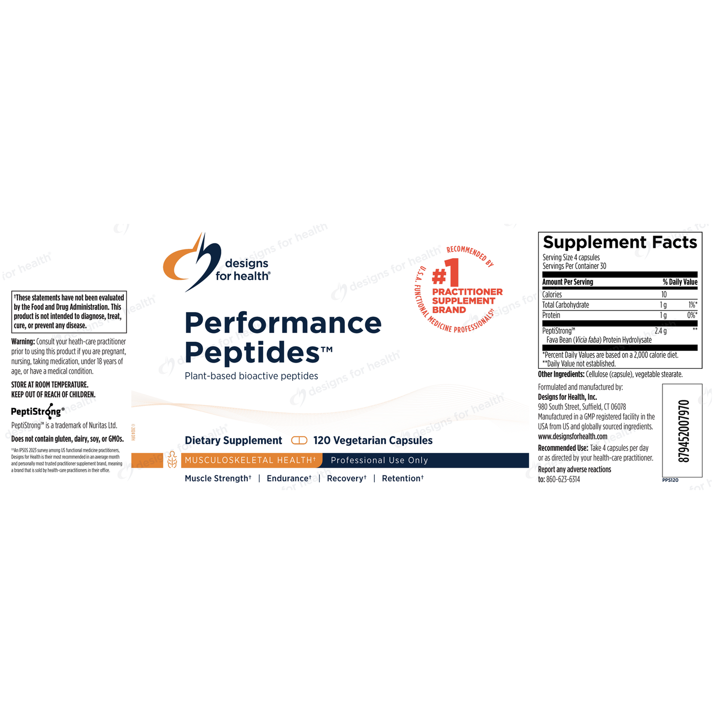 Performance Peptides™ 120c Curated Wellness