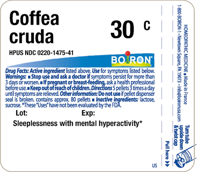 Coffea cruda 30C 80 plts Curated Wellness