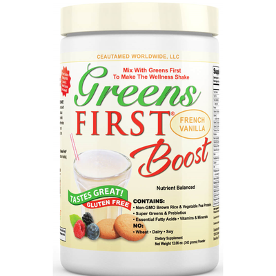 Greens FIRST Boost Fr. Vanilla  Curated Wellness