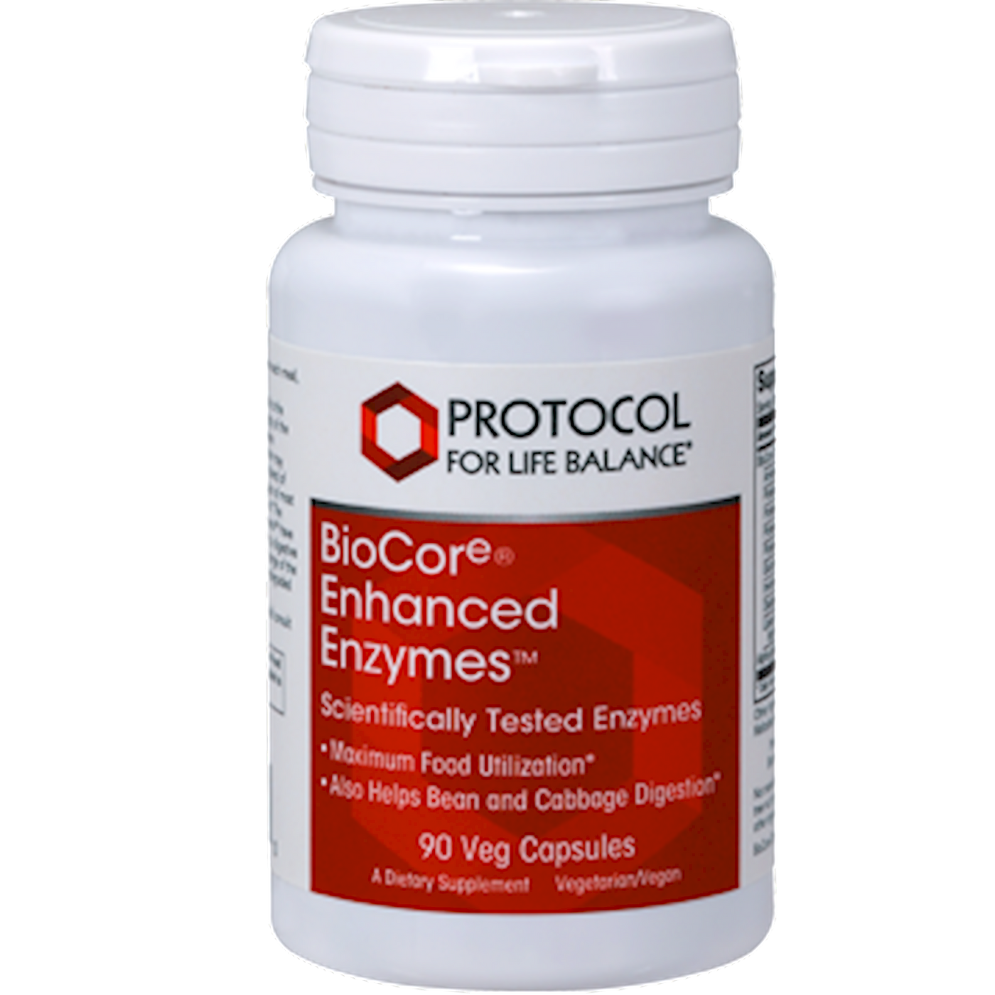 BioCore Enhanced Enzymes 90 vcaps Curated Wellness