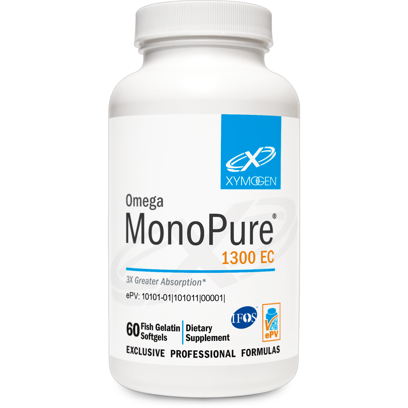 Omega MonoPure 1300 EC 60 Softgels Curated Wellness