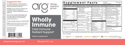 Wholly Immune 900 gms Curated Wellness