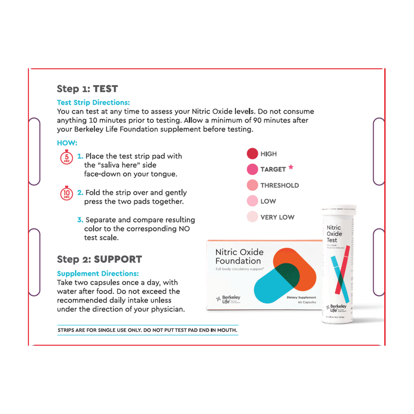 Nitric Oxide Daily Foundation 1 Kit Curated Wellness