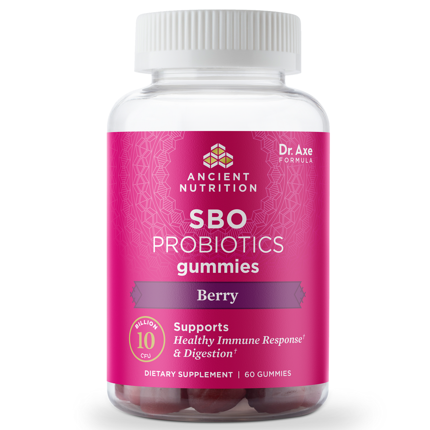 SBO Probiotic Gummies - 60 ct Curated Wellness