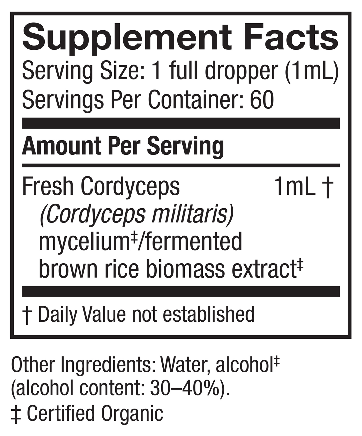 Cordyceps Extract  Curated Wellness