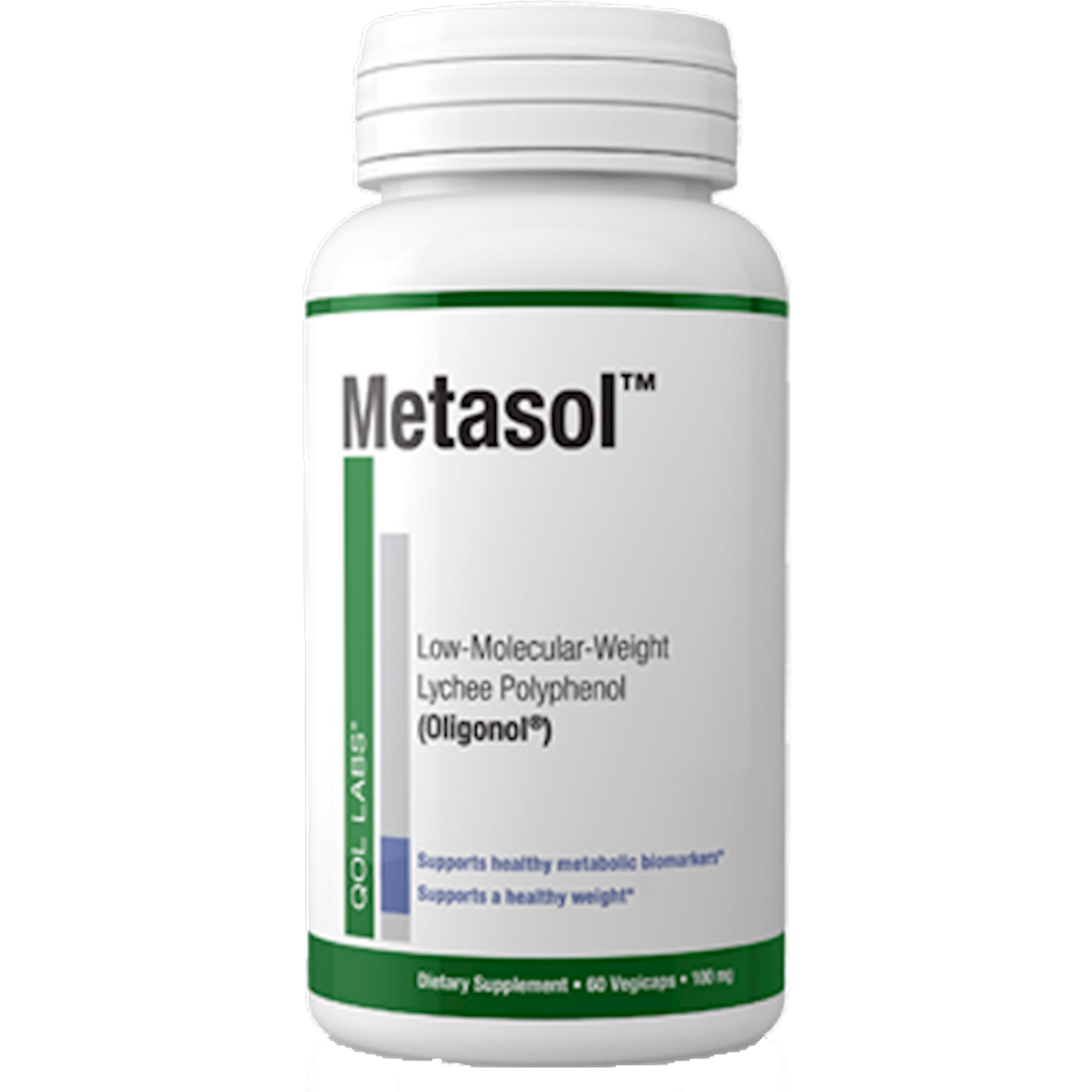 Metasol 100 mg 60 Vegicaps Curated Wellness