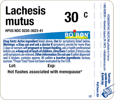 Lachesis mutus 30C 80 plts Curated Wellness