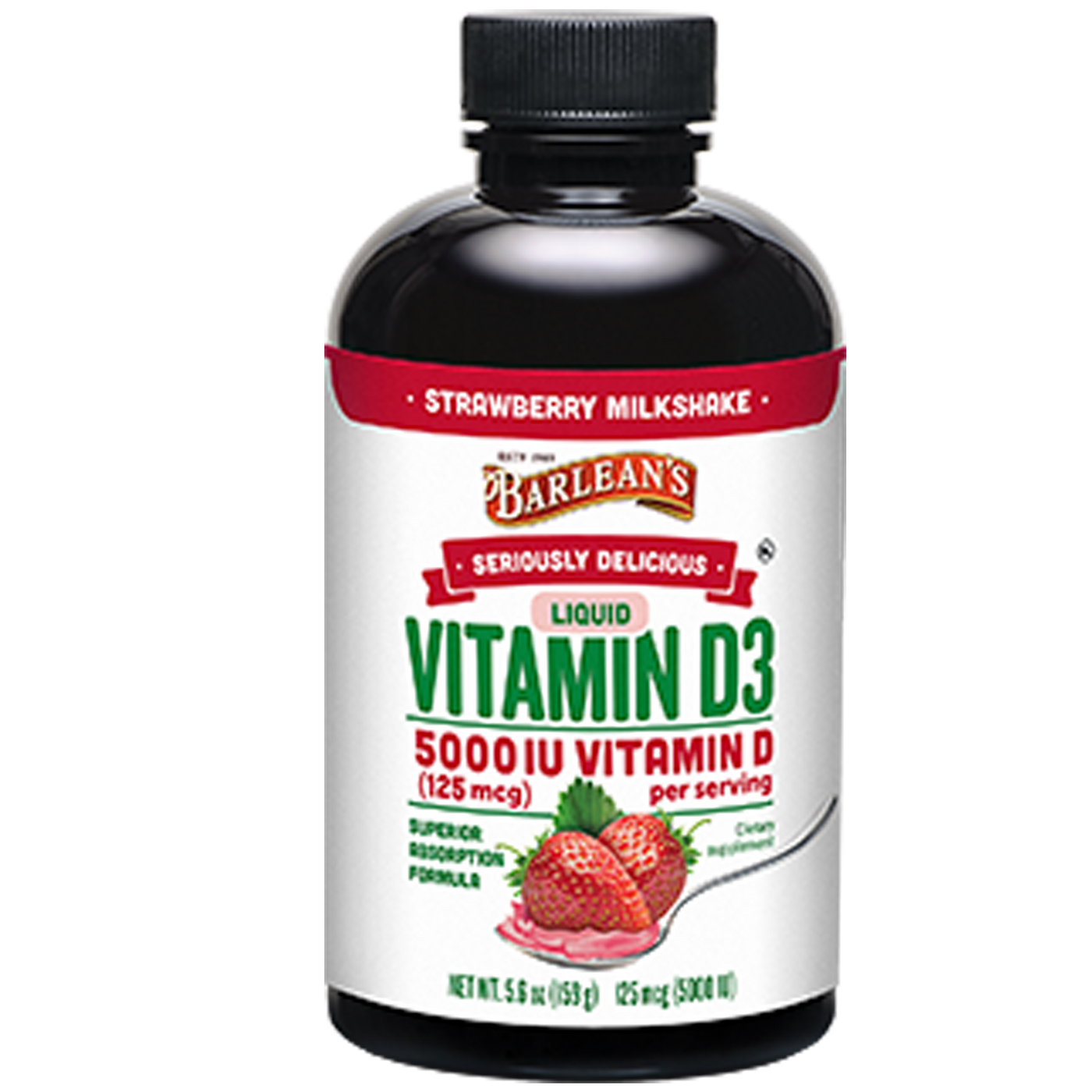 Vitamin D3 Strawberry Milkshake  Curated Wellness