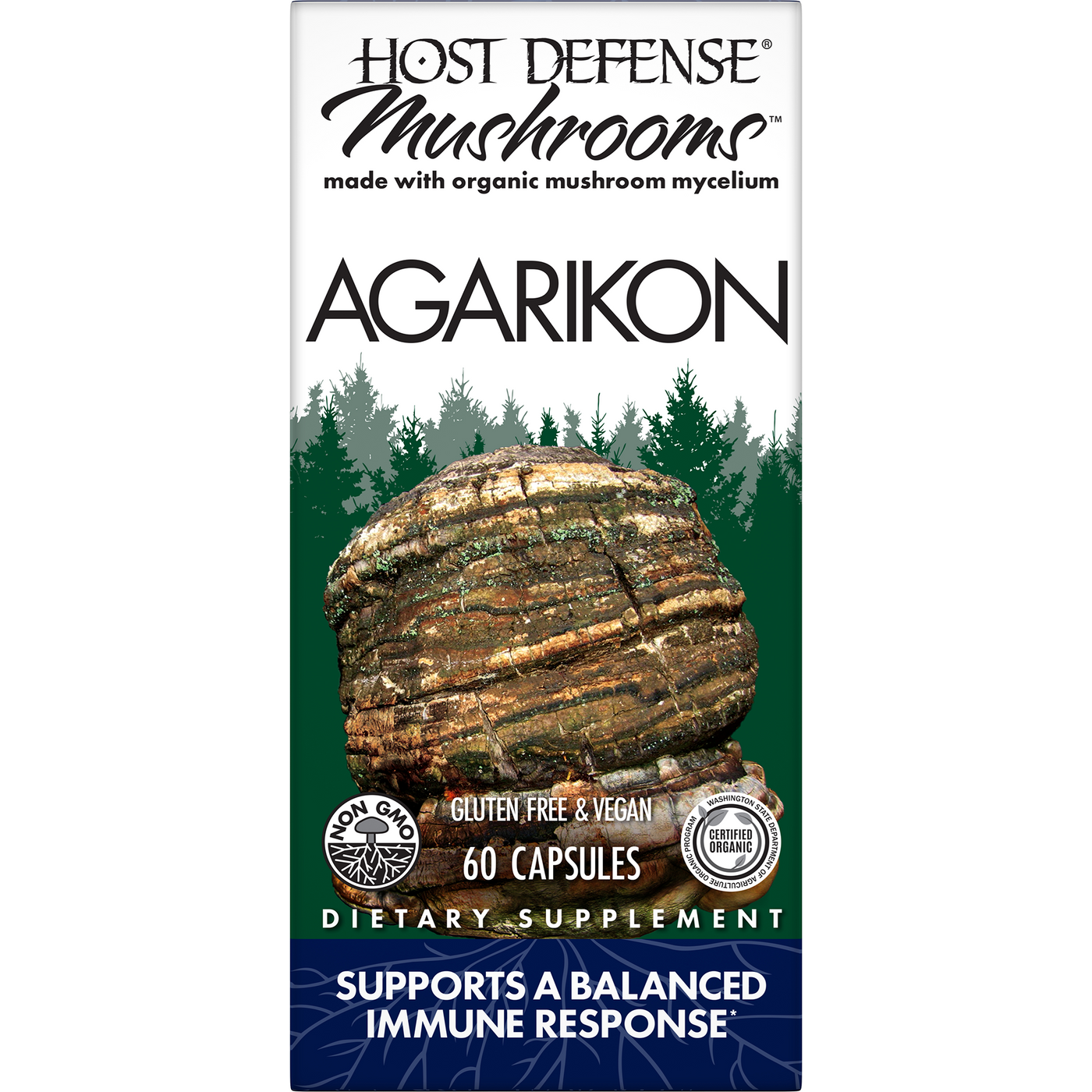 Agarikon Capsules  Curated Wellness