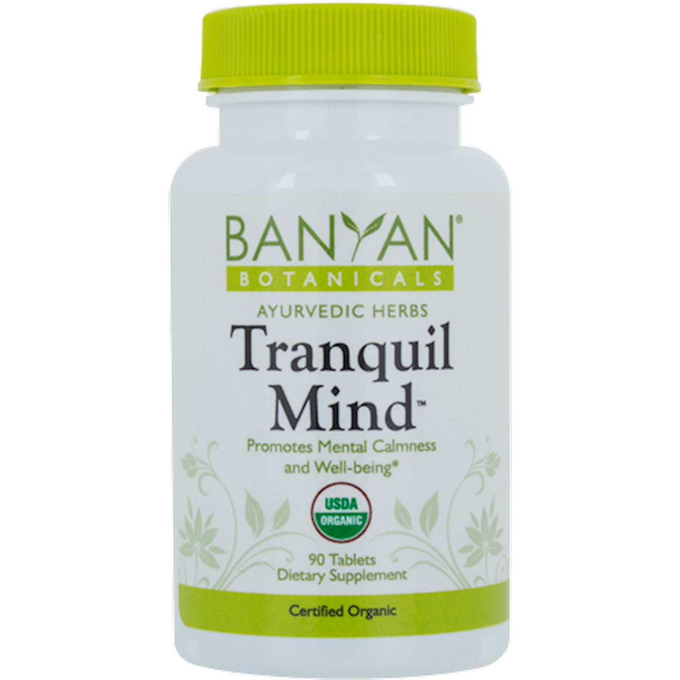 Tranquil Mind 500 mg 90 tabs Curated Wellness