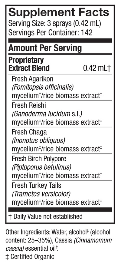 MycoShield Spray Cinnamon 2 fl oz Curated Wellness