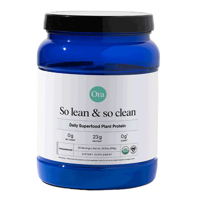 So Lean & So Clean, Unsweetened 594g Curated Wellness