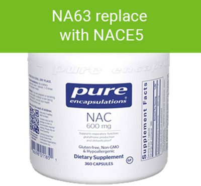 NAC 600 mg 360 caps Curated Wellness