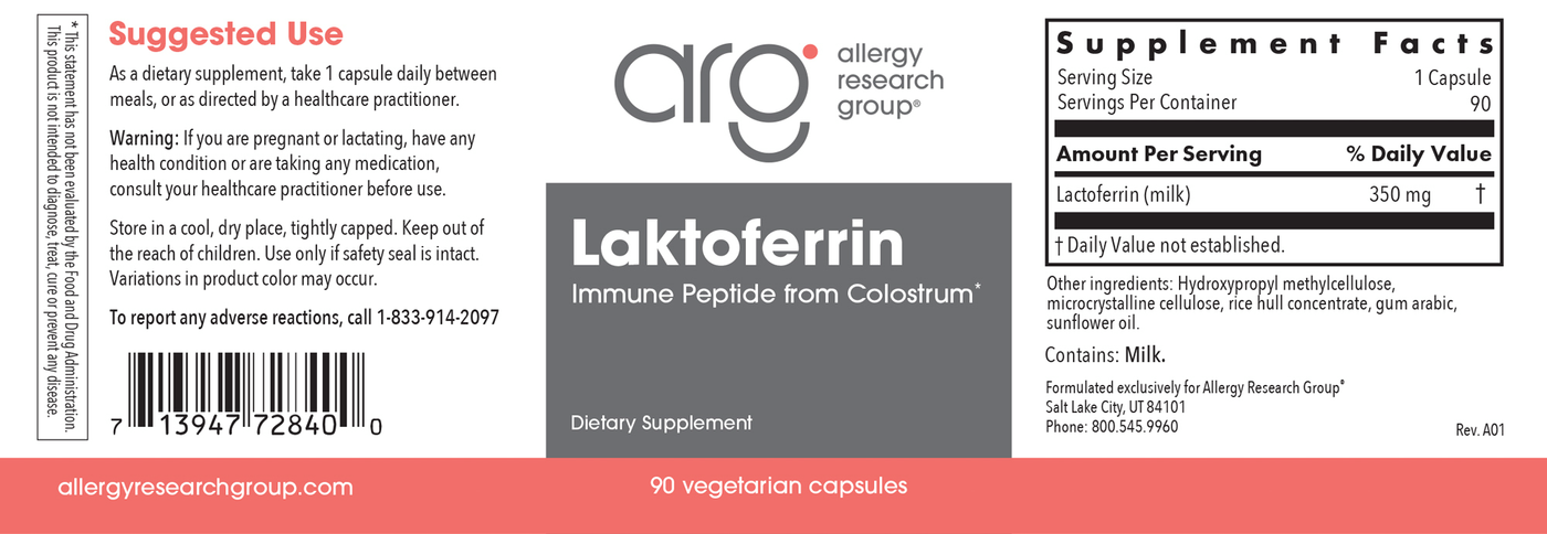 Laktoferrin  Curated Wellness