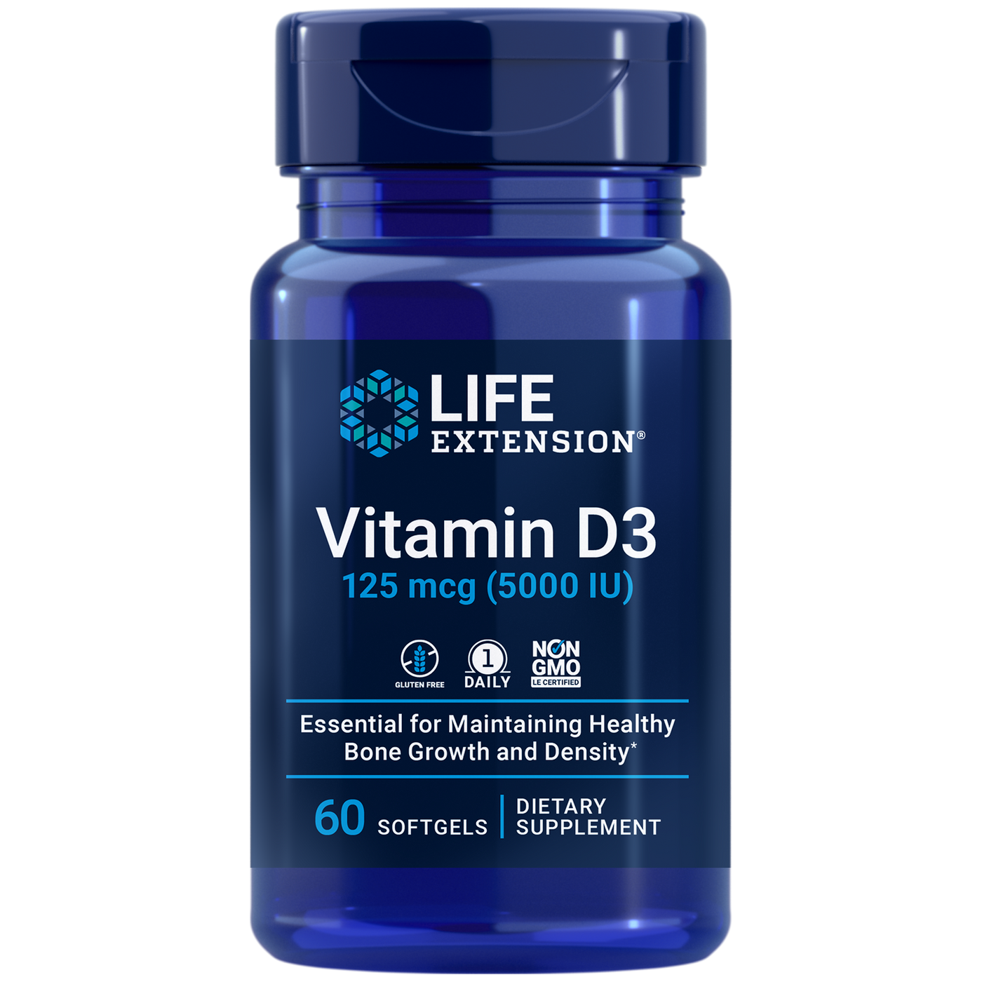 Vitamin D3 125 mcg  Curated Wellness