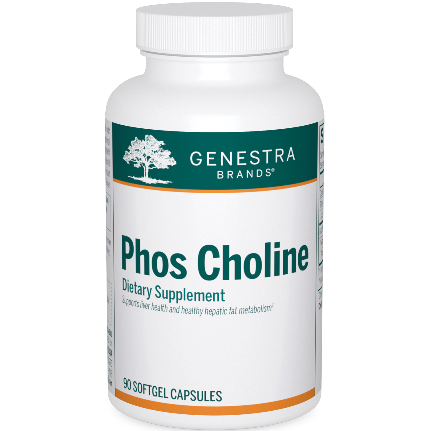 Phos Choline 90 gels Curated Wellness