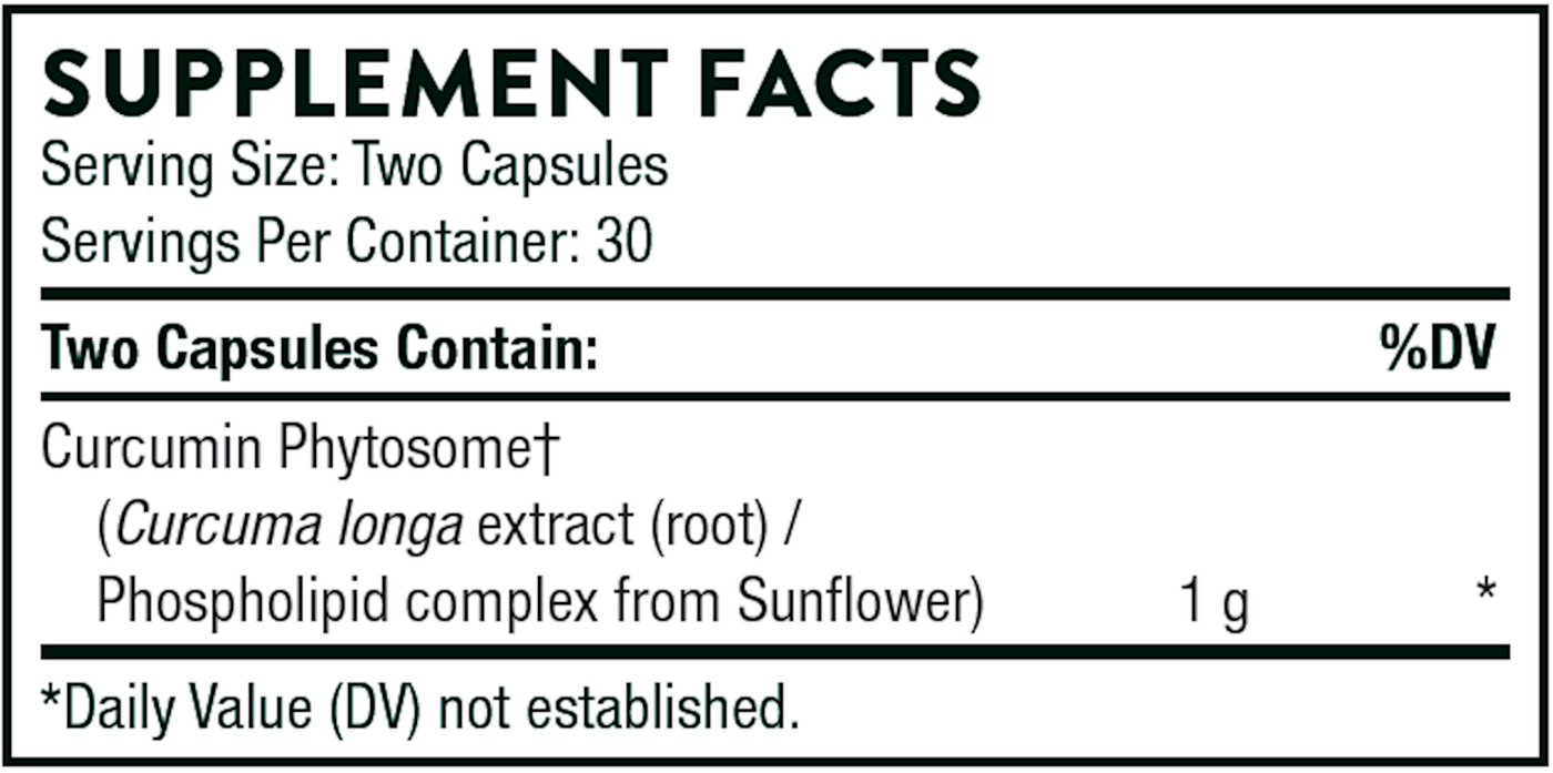 Curcumin Phytosome Meriva  Curated Wellness