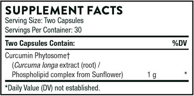 Curcumin Phytosome Meriva  Curated Wellness