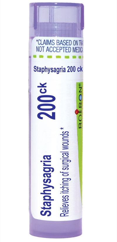 Staphysagria 200CK 80 plts Curated Wellness